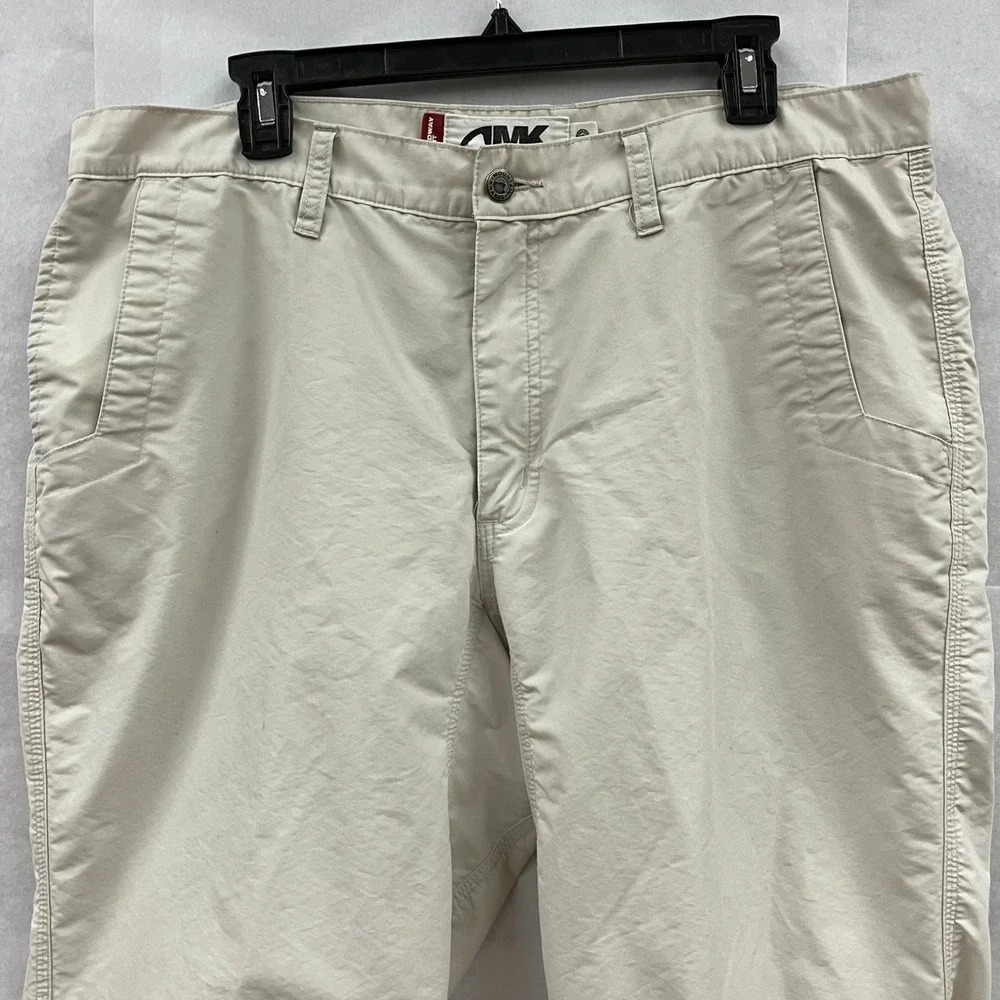 Mountain Khakis Broadway Fit Pants Mens 38x30 Beige Straight Leg Chino Gusset‎